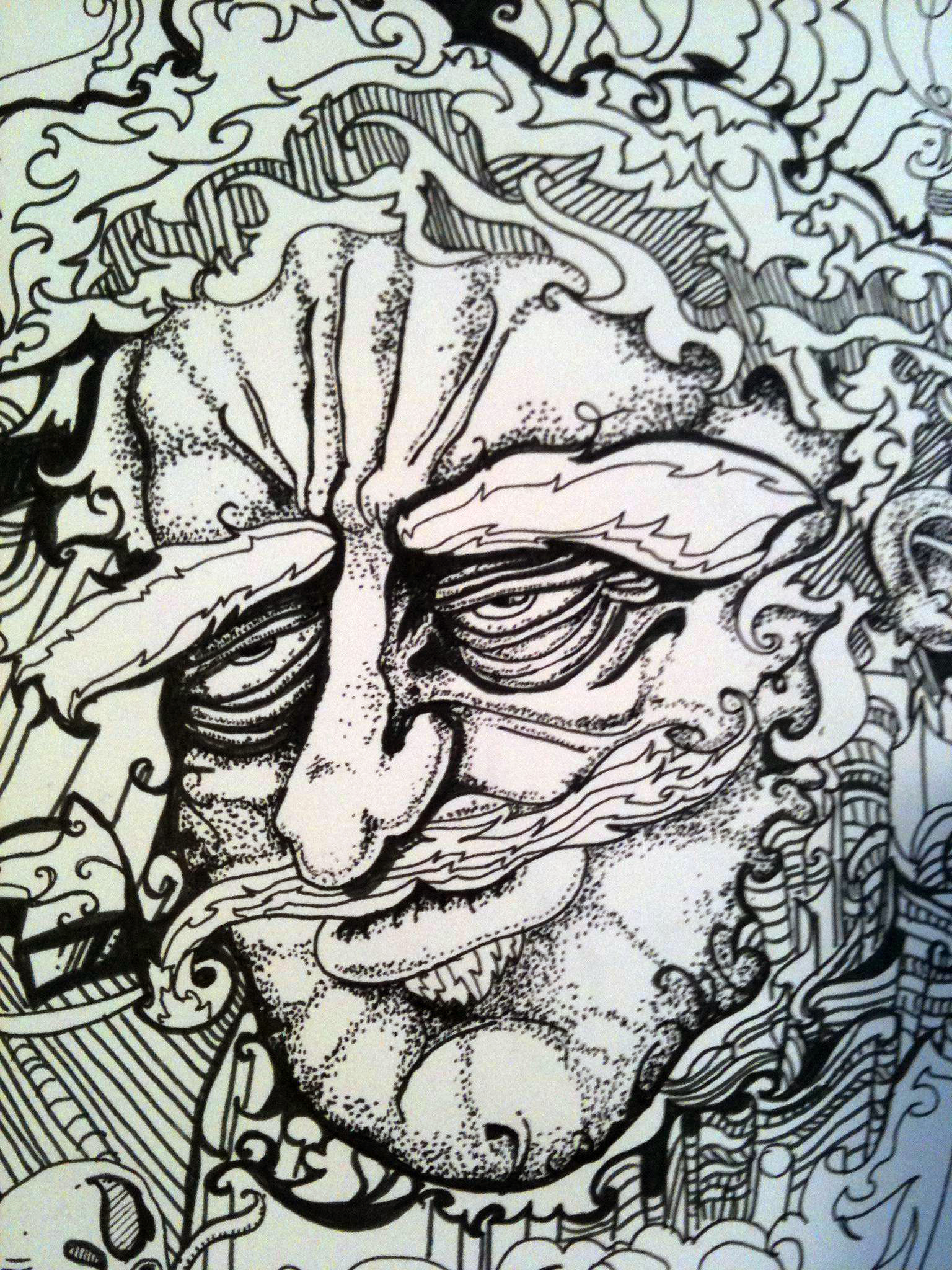 Analog and Digital Doodles by Edgar Andrés Zorrilla