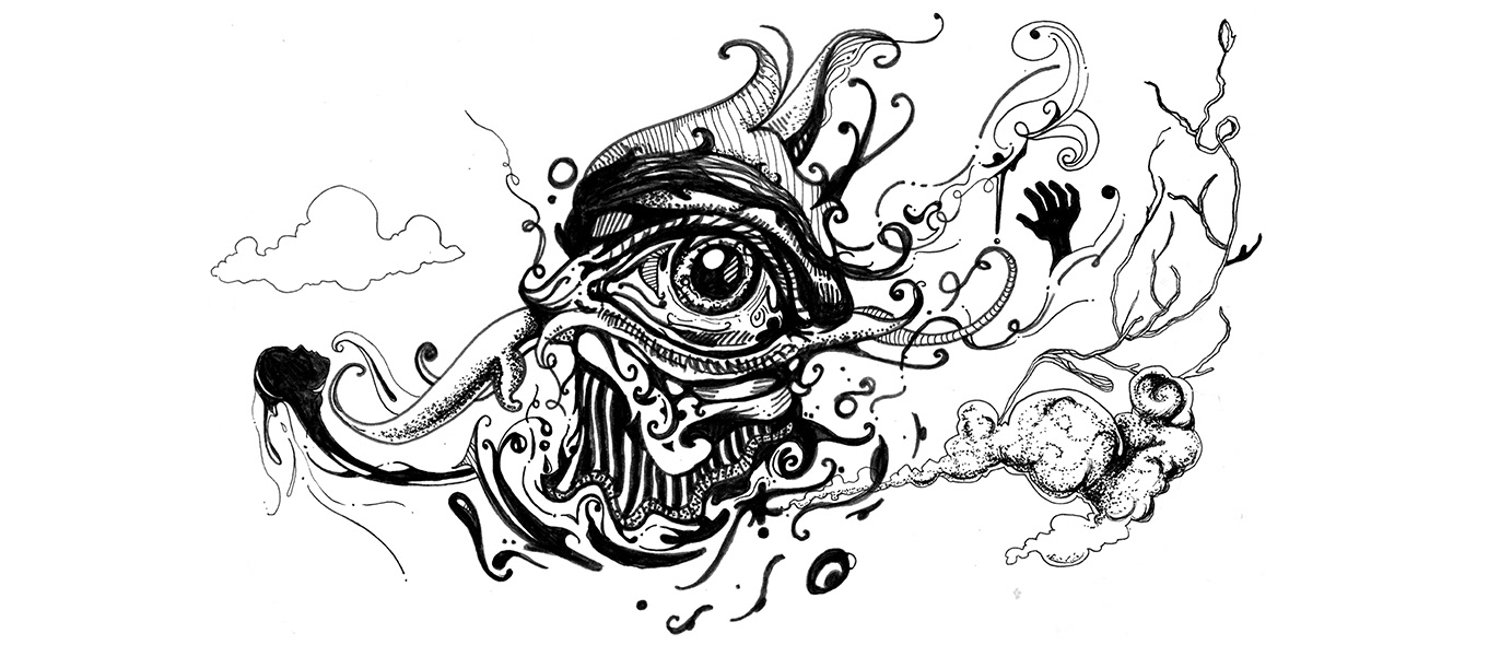 Analog and Digital Doodles by Edgar Andrés Zorrilla