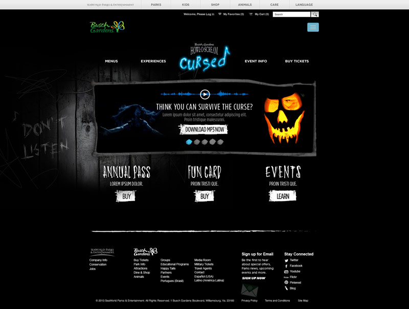 Busch Gardens by Edgar Andrés Zorrilla