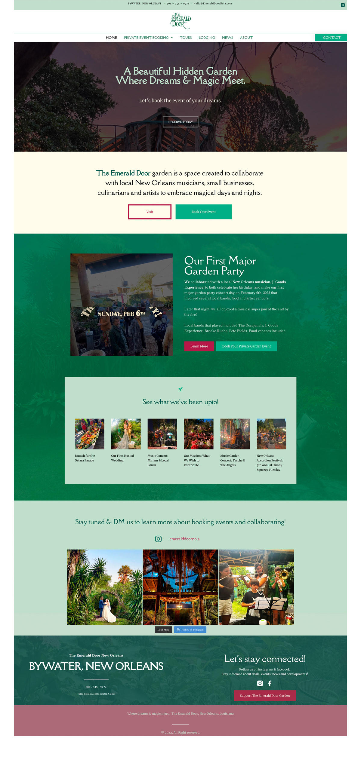 Emerald Door Garden by Edgar Andrés Zorrilla