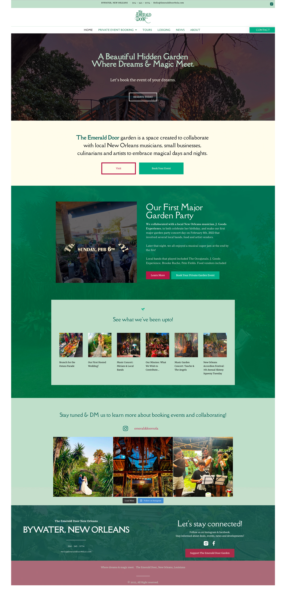 Emerald Door Garden by Edgar Andrés Zorrilla