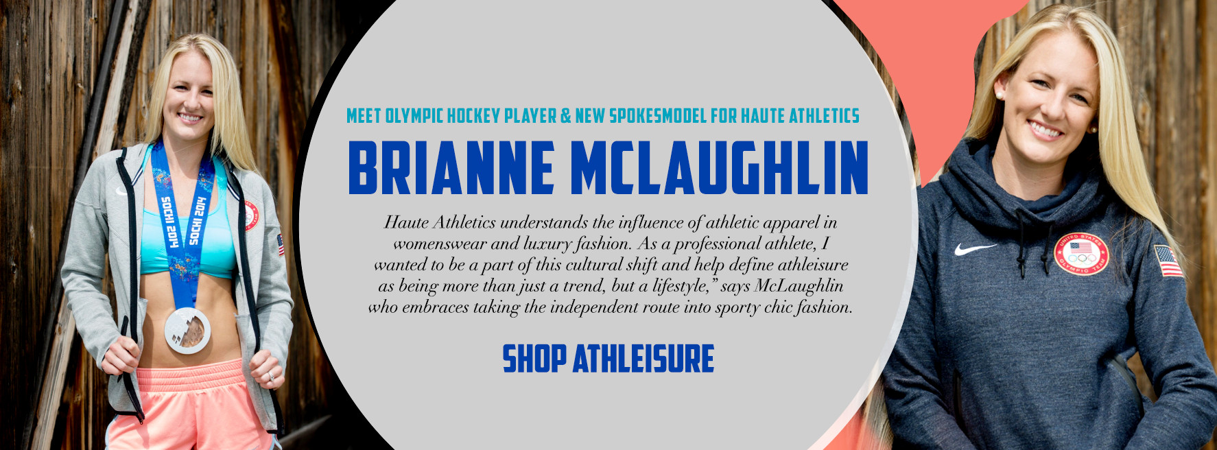 Haute Athletics ecommerce Shopify store design