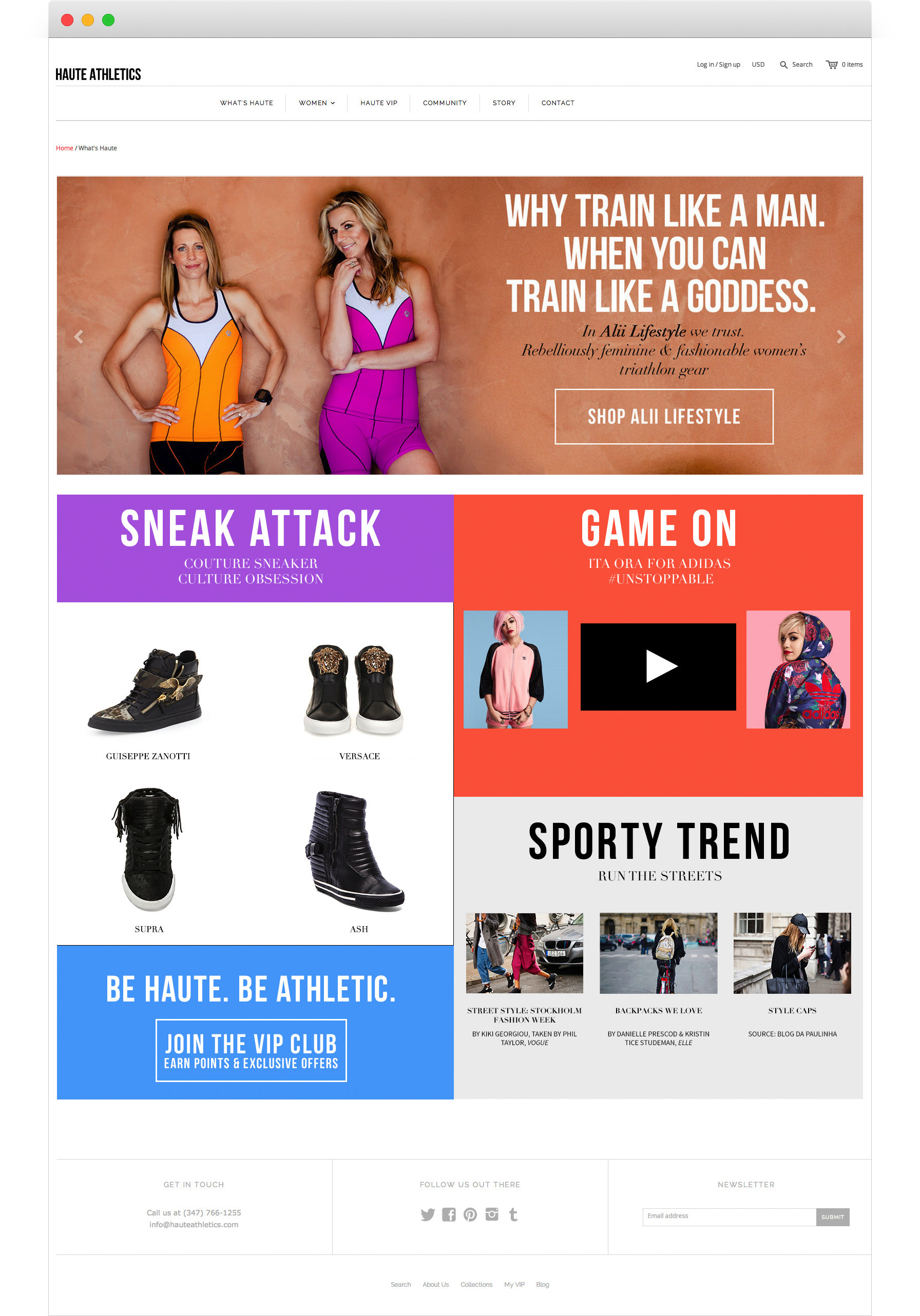 Haute Athletics by Edgar Andrés Zorrilla