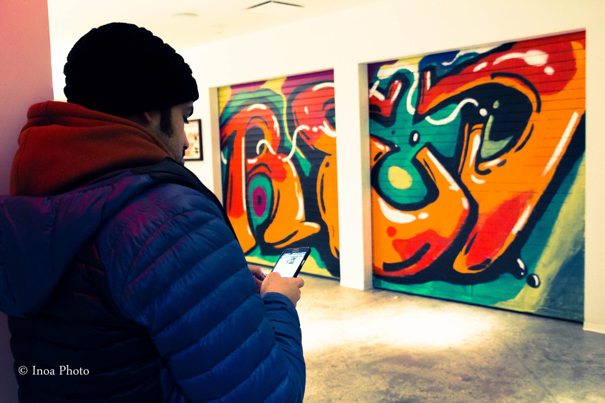 RED Mural — Sony Music by Edgar Andrés Zorrilla