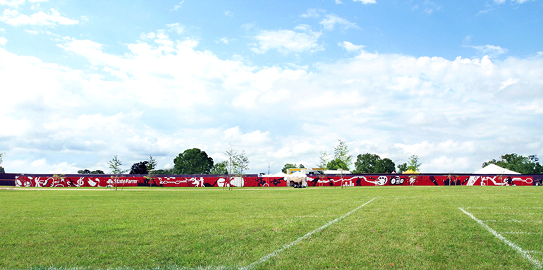 State Farm Bonnaroo Mural by Edgar Andrés Zorrilla