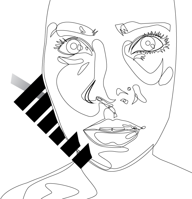 Vector art study by Edgar Andrés Zorrilla