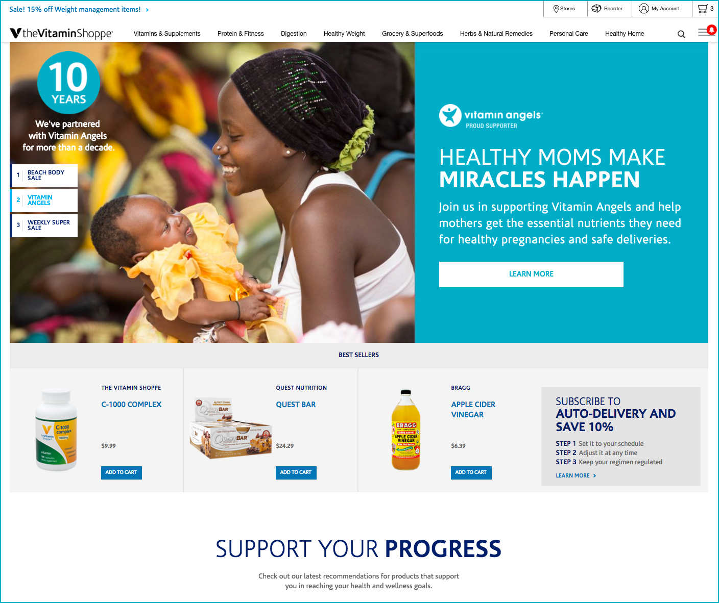 Vitamin Shoppe by Edgar Andrés Zorrilla